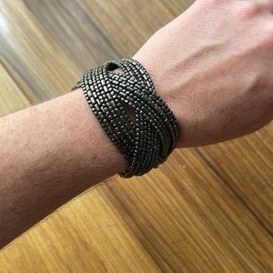 Beaded bangle